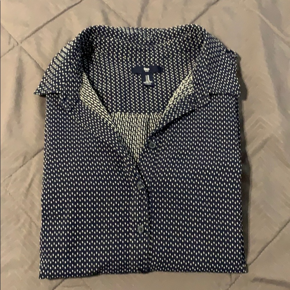 Gap Pull over Button Up